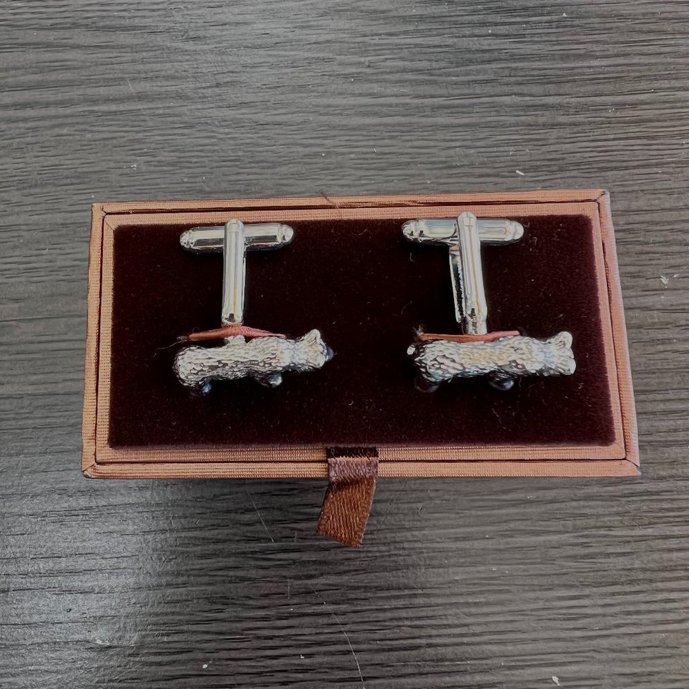 Men's Fashion Bear Suit Cuff-Links